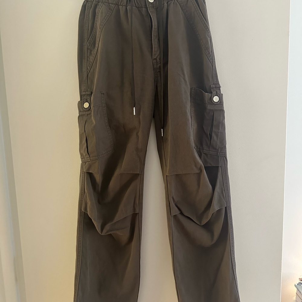Drawstring Cargo Pants - Picture 3 of 5